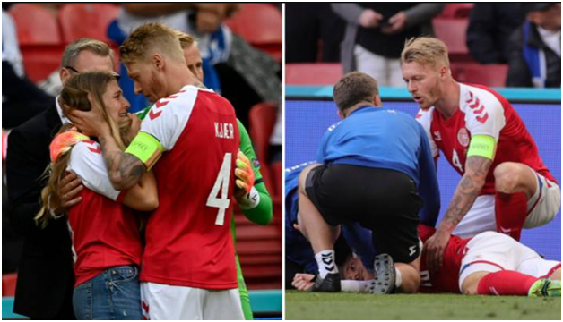 Simon Kjaer Lending Support To Sabrina